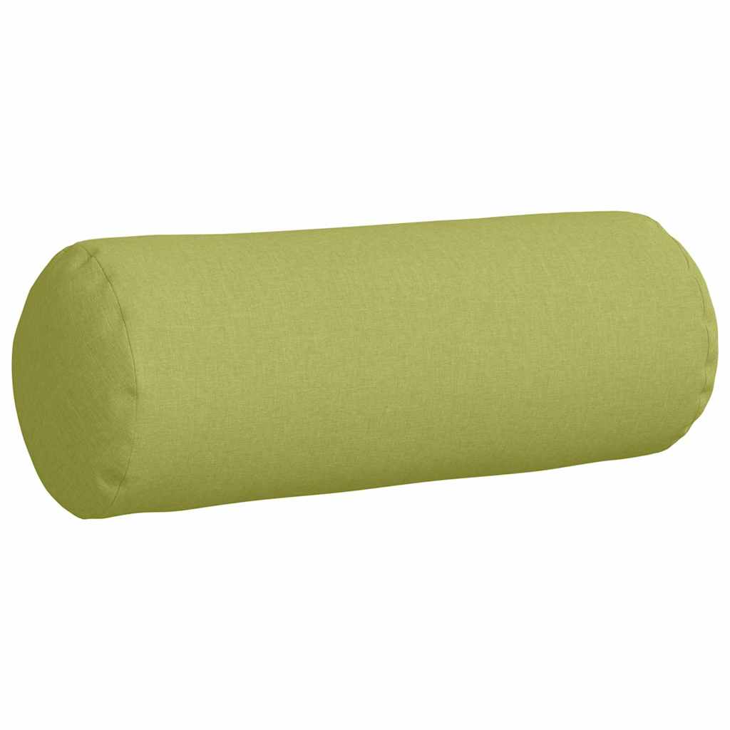 Pagalvės 2 pcs Šviesiai žalia Ø 25 x 70 cm audinys