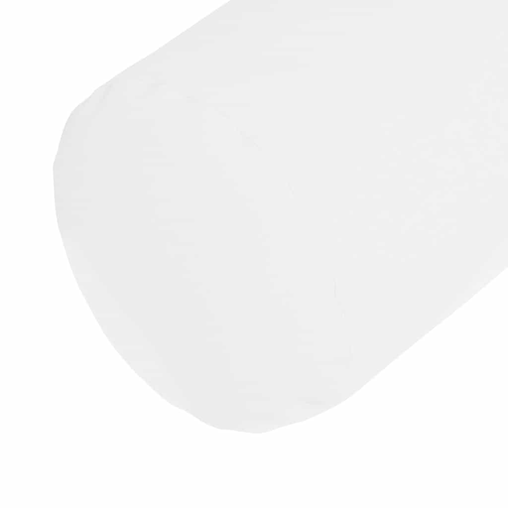 Pagalvės 2 pcs Balta Ø 25 x 70 cm audinys