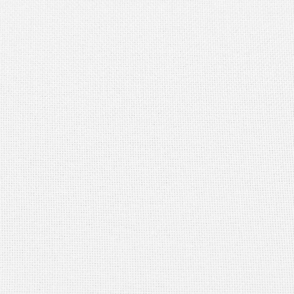 Pagalvės 2 pcs Balta Ø 25 x 70 cm audinys