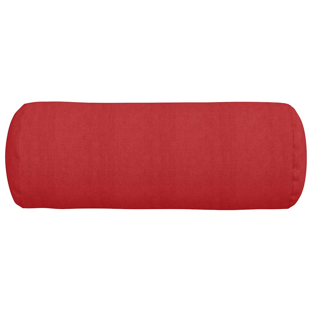 Pagalvės 2 pcs Raudona Ø 25 x 70 cm audinys