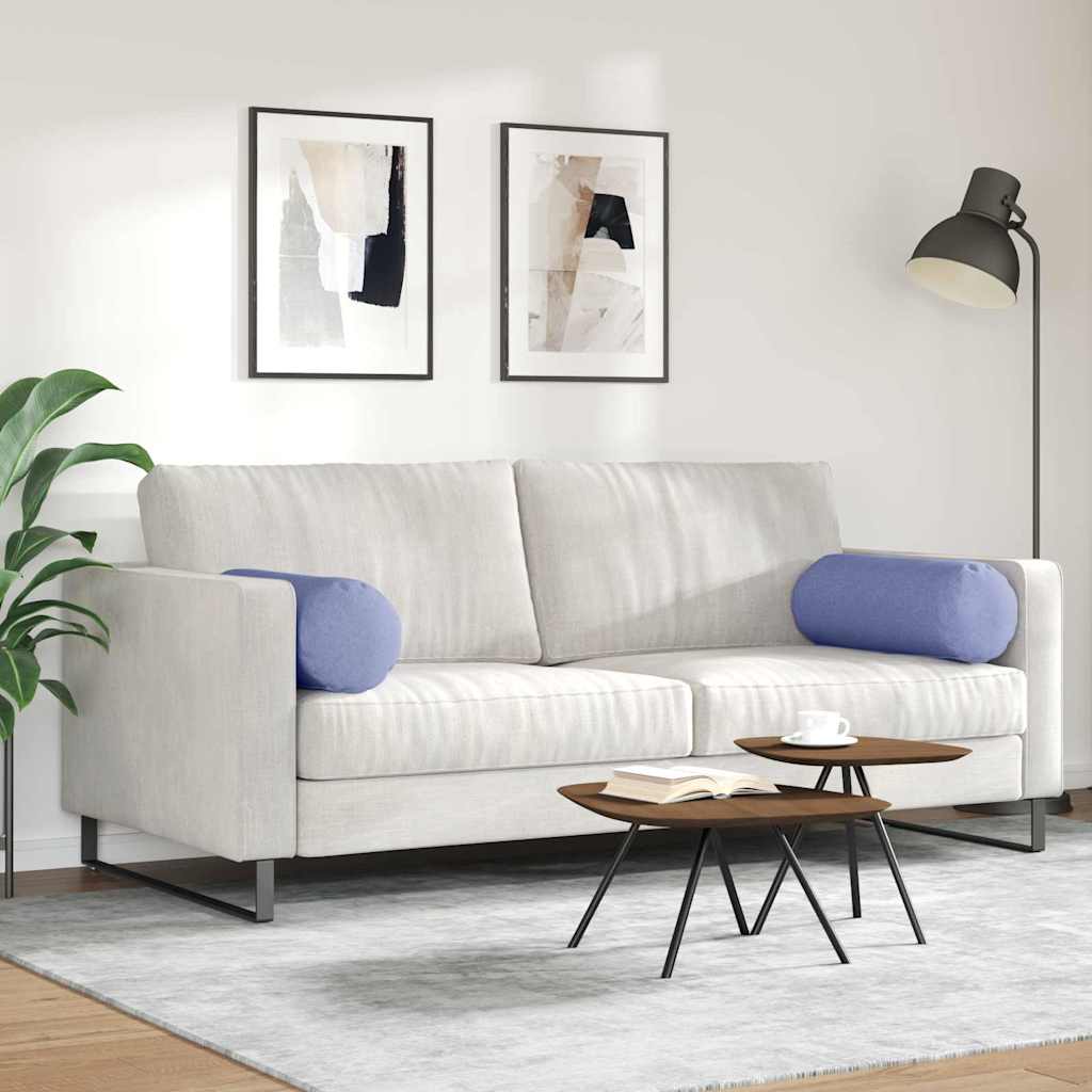Spilveni 2 gab. Džinsa zili Ø 25 x 70 cm audums