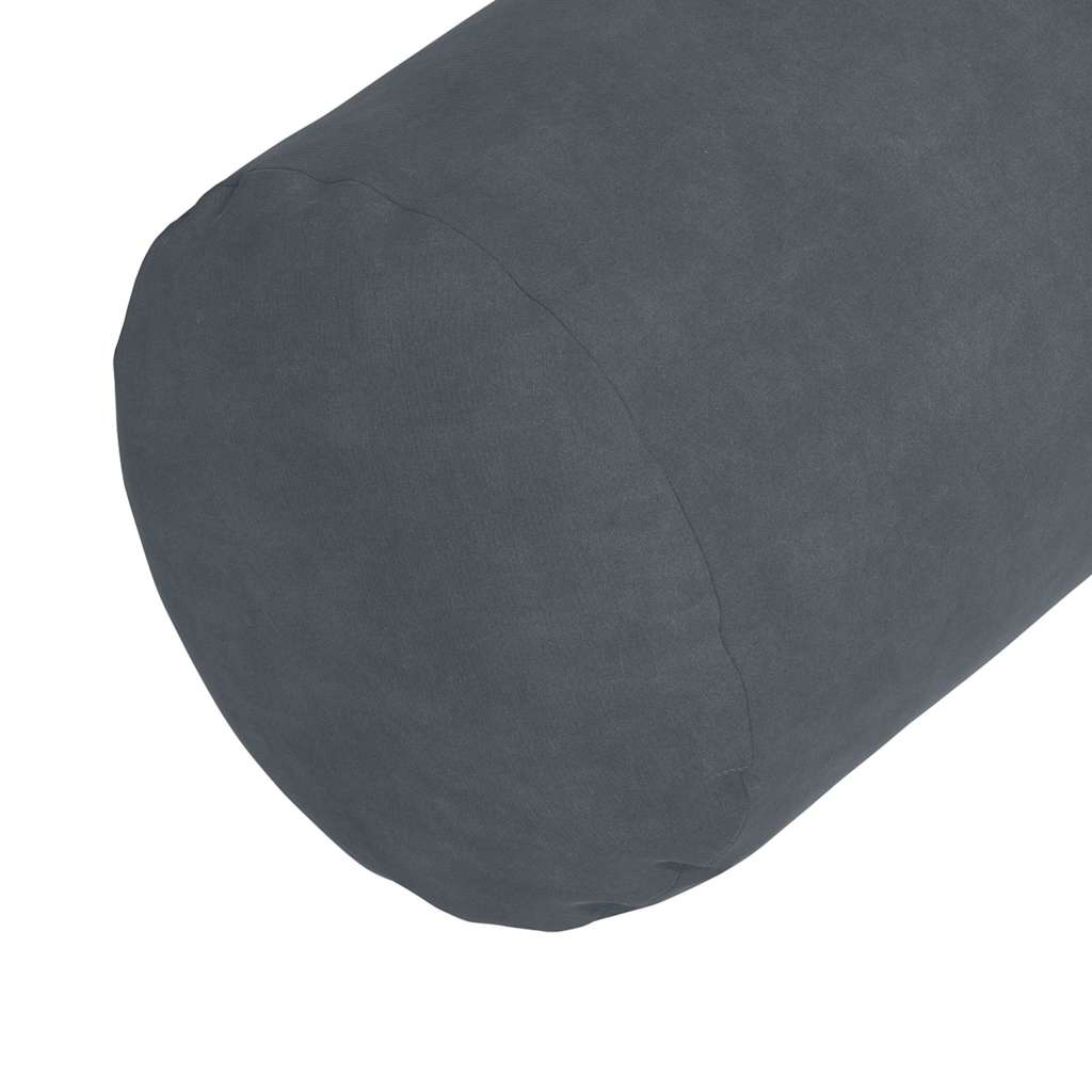 Pillows 2 pcs Dark grey Ø 25 x 70 cm Cordura fabric