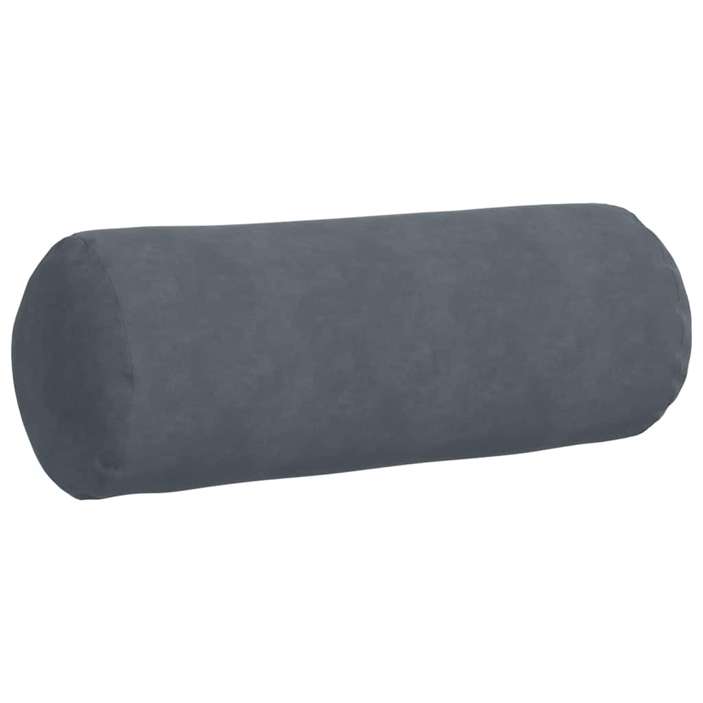 Pillows 2 pcs Dark grey Ø 25 x 70 cm Cordura fabric