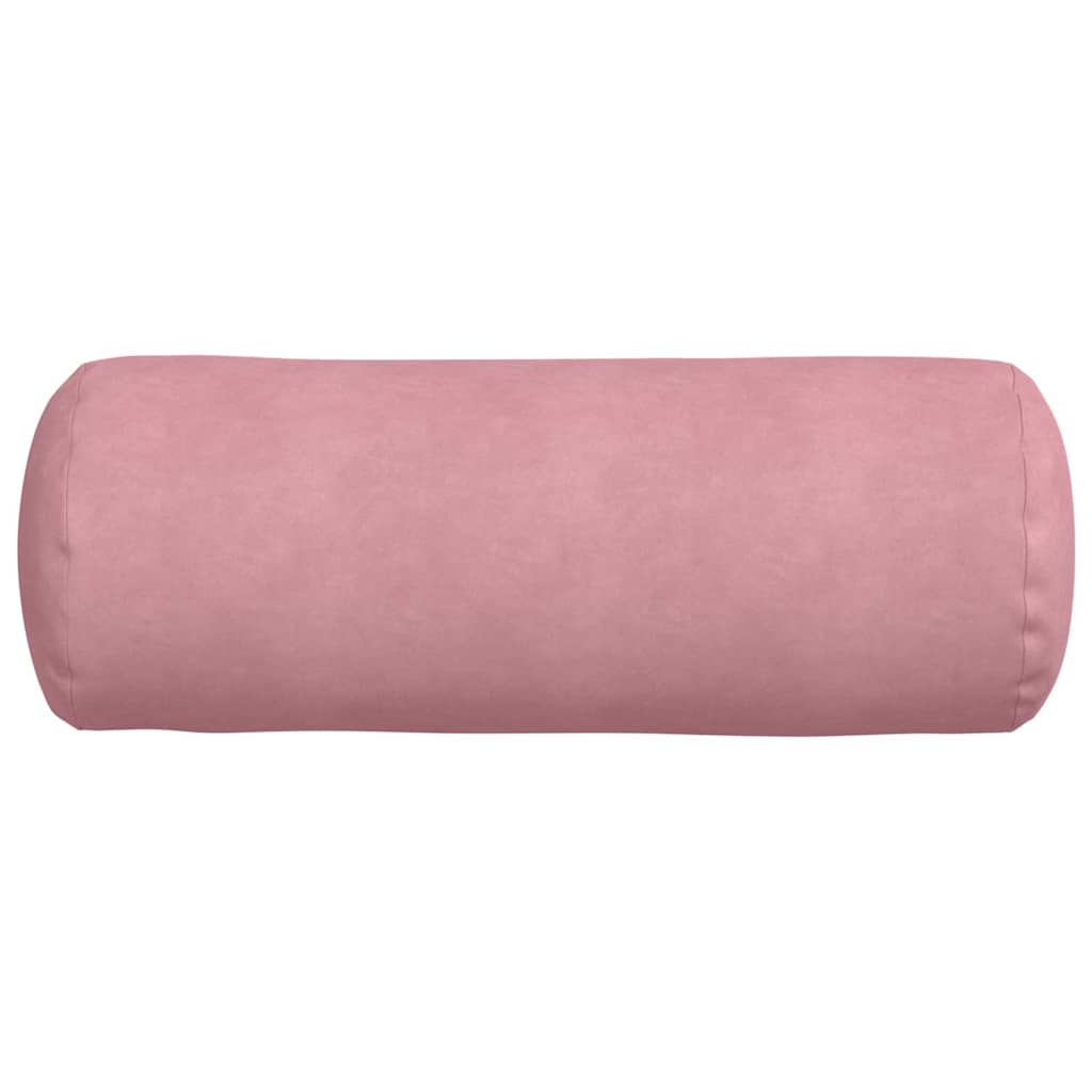 Pagalvės 2 pcs Rožinė Ø 25 x 70 cm Kordūrinis audinys