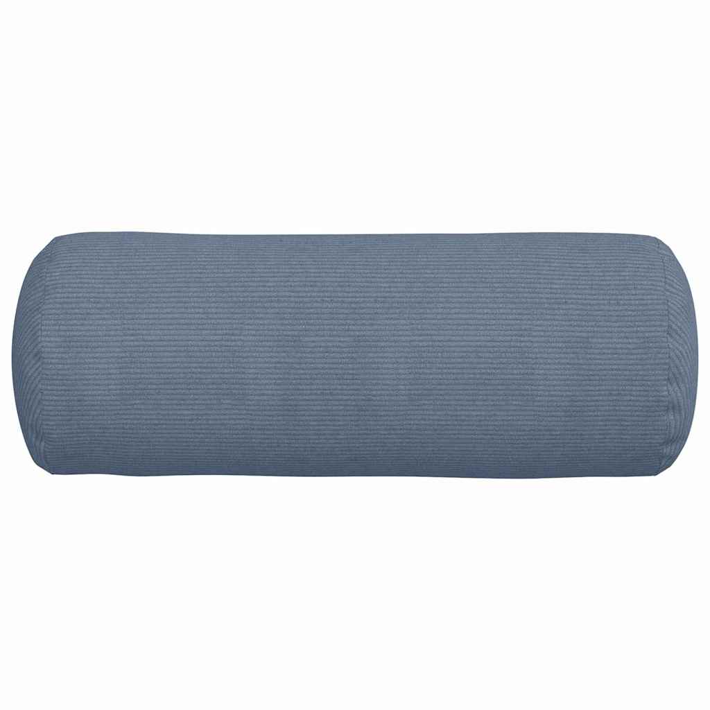 Pagalvės 2 pcs Mėlyna Ø 25 x 70 cm Kordūrinis audinys
