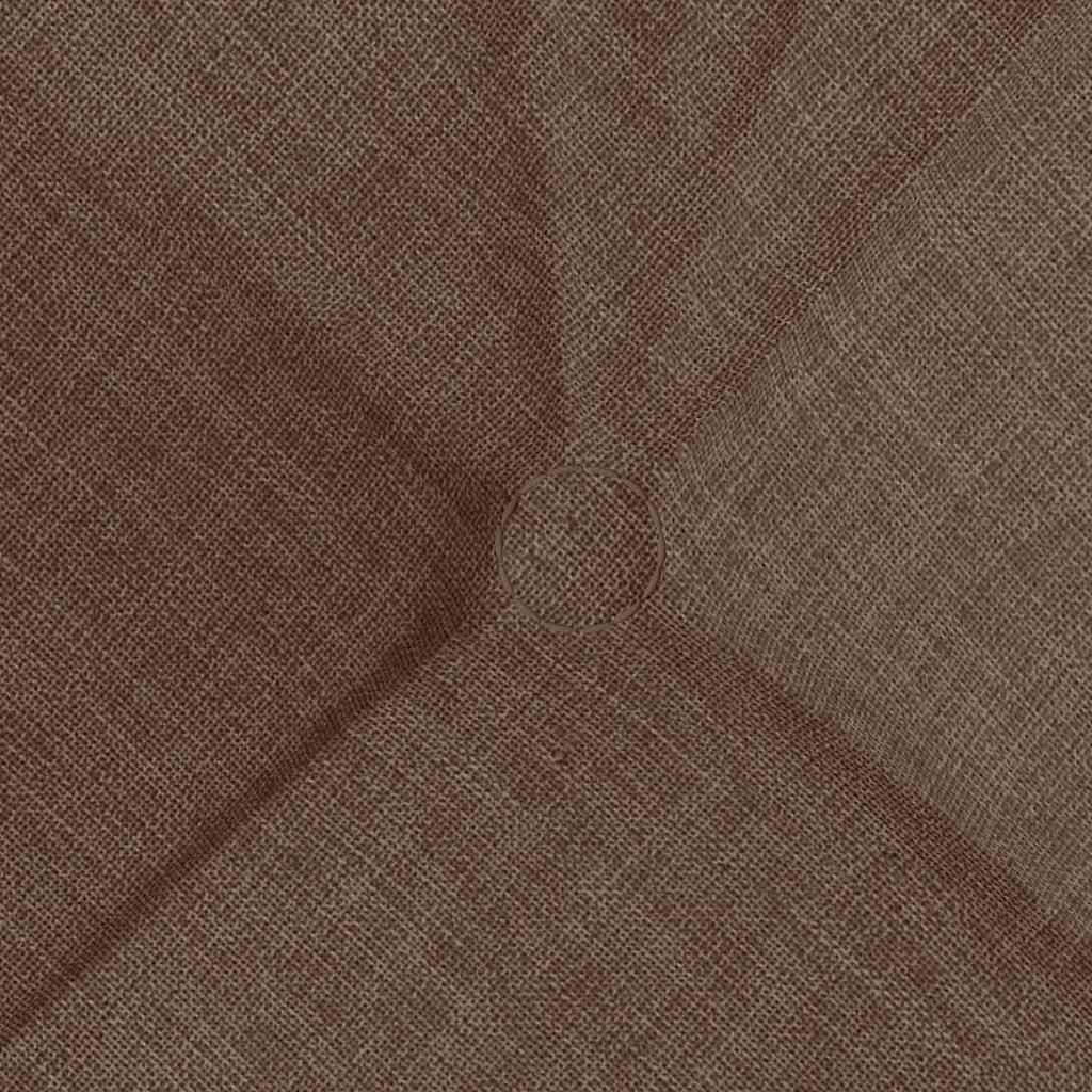 Sėdynių pagalvėlės 4 pcs Ruda 40 x 40 x 12 cm audinys