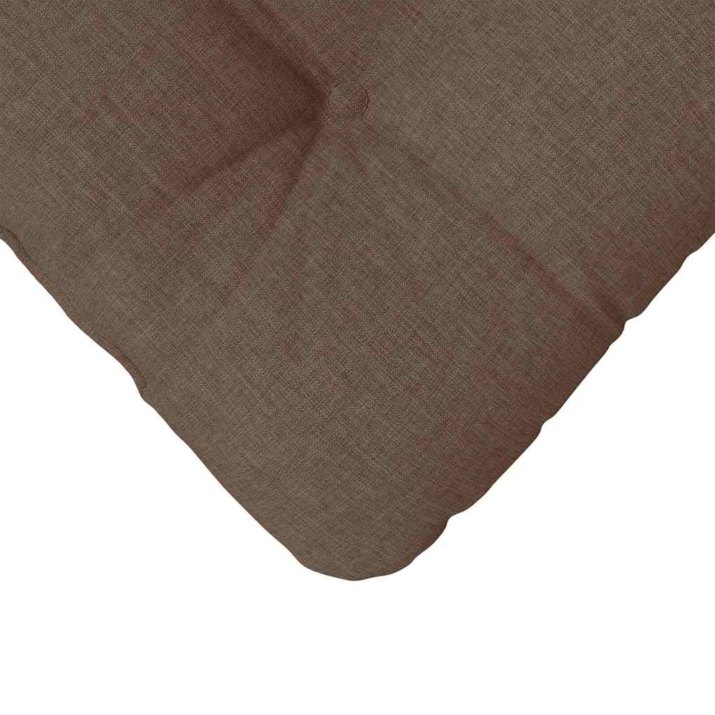 Sėdynių pagalvėlės 4 pcs Ruda 40 x 40 x 12 cm audinys