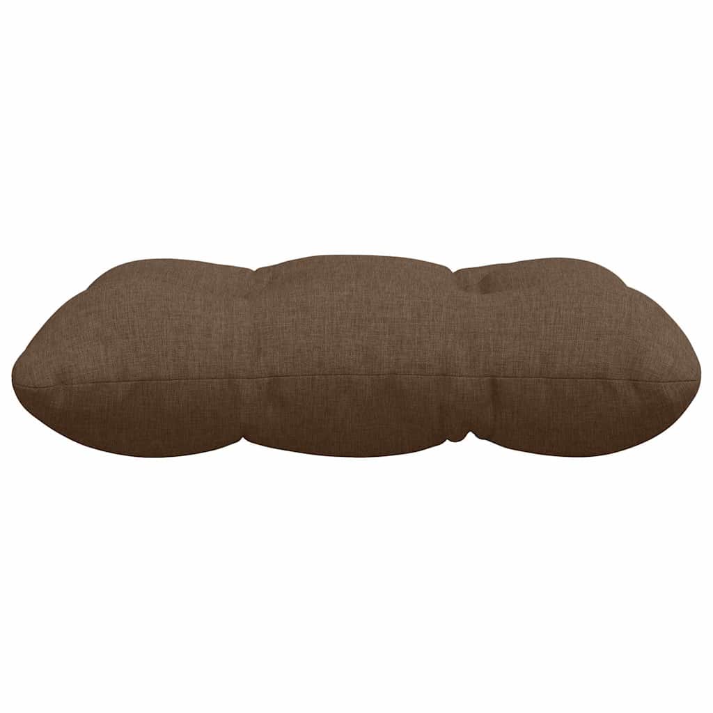 Sėdynių pagalvėlės 4 pcs Ruda 40 x 40 x 12 cm audinys