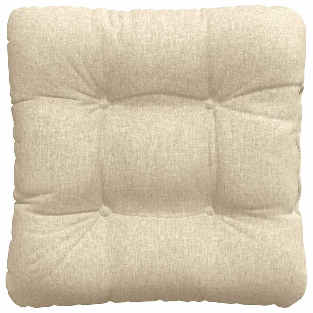 Sėdynių pagalvėlės 4 pcs Kreminė 40 x 40 x 12 cm audinys