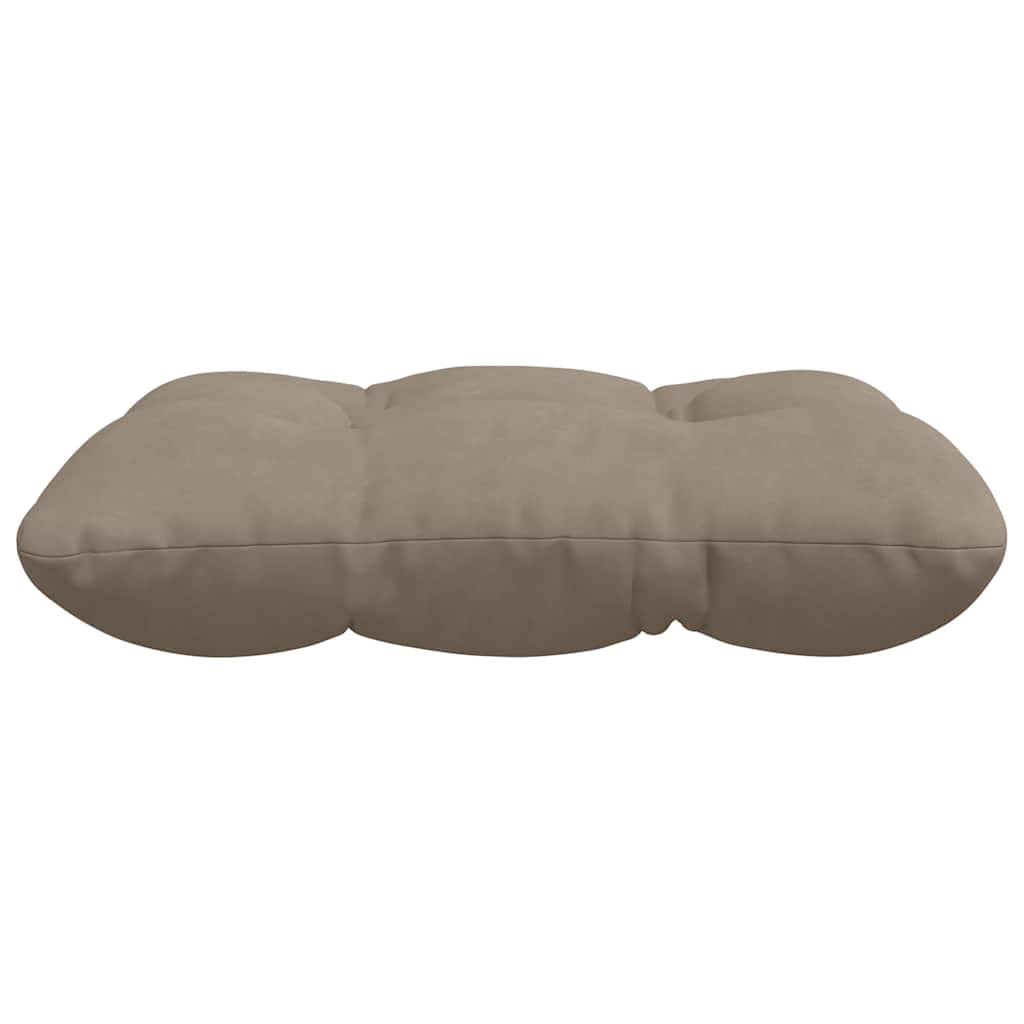 Sėdynių pagalvėlės 4 pcs Taupe 40 x 40 cm Mikropluošto audinys
