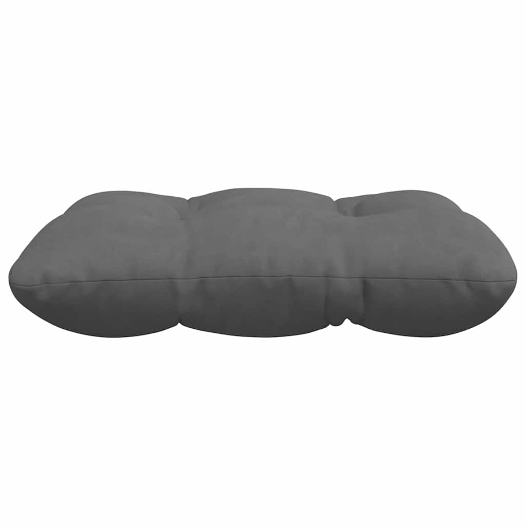 Sėdynių pagalvėlės 4 pcs Tamsiai pilka 40 x 40 cm