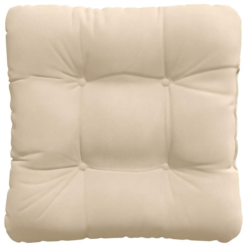 Sėdynių pagalvėlės 4 pcs Kreminė 40 x 40 cm