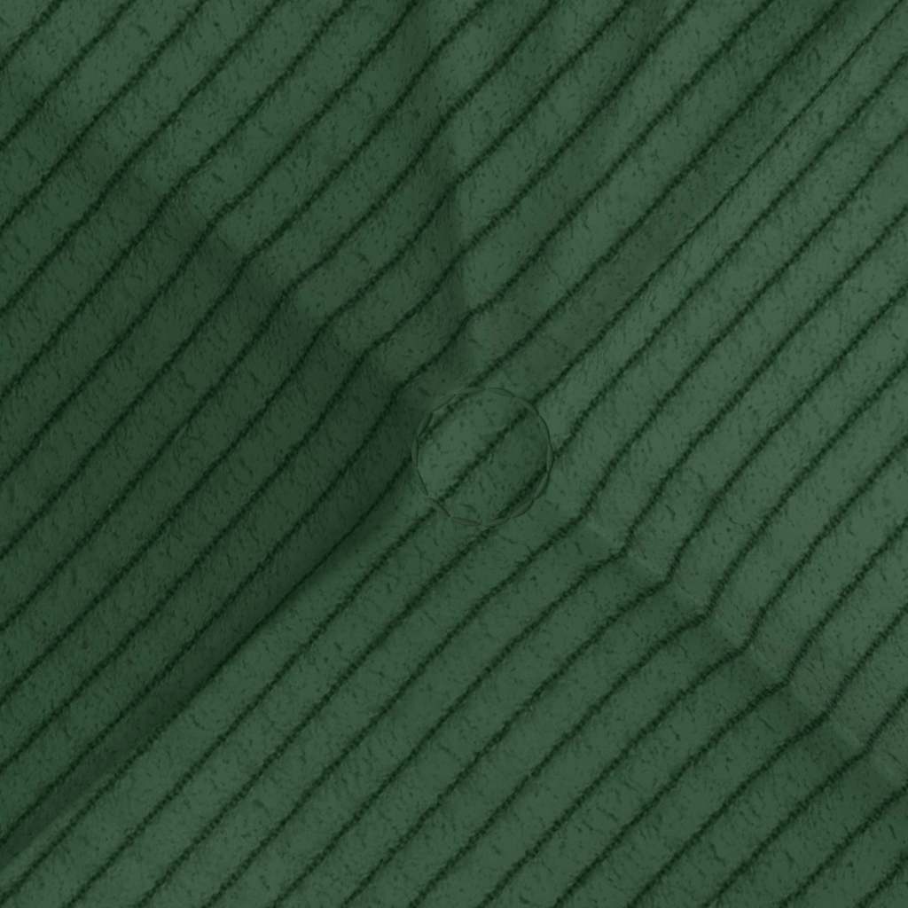 Seat Pads 4 pcs Dark green 40 x 40 cm