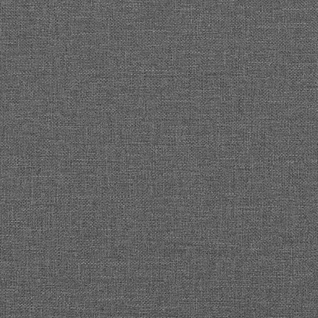 Sėdynių pagalvėlės 4 pcs Tamsiai pilka 45 x 45 x 12 cm audinys