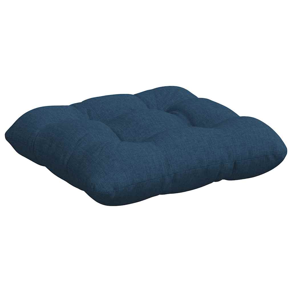Sėdynių pagalvėlės 4 pcs Mėlyna 45 x 45 x 12 cm audinys