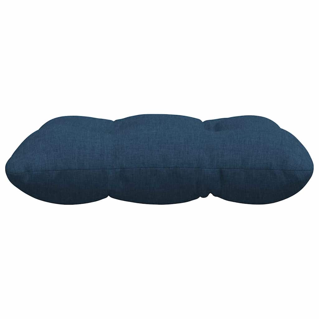 Sėdynių pagalvėlės 4 pcs Mėlyna 45 x 45 x 12 cm audinys