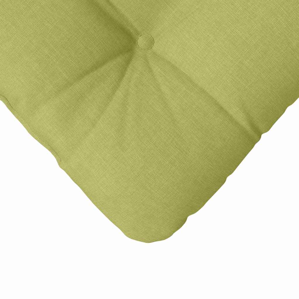 Sėdynių pagalvėlės 4 pcs Šviesiai žalia 45 x 45 x 12 cm audinys
