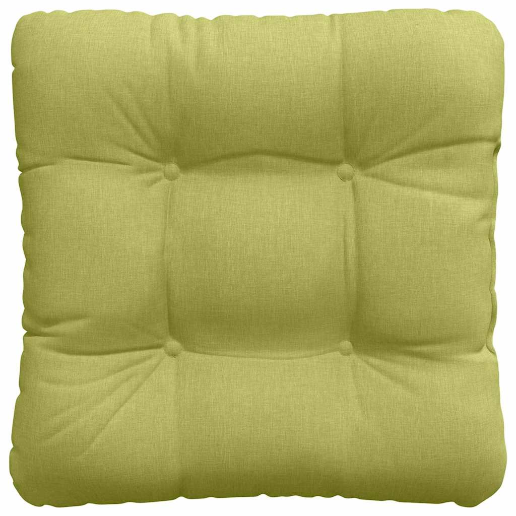 Sėdynių pagalvėlės 4 pcs Šviesiai žalia 45 x 45 x 12 cm audinys