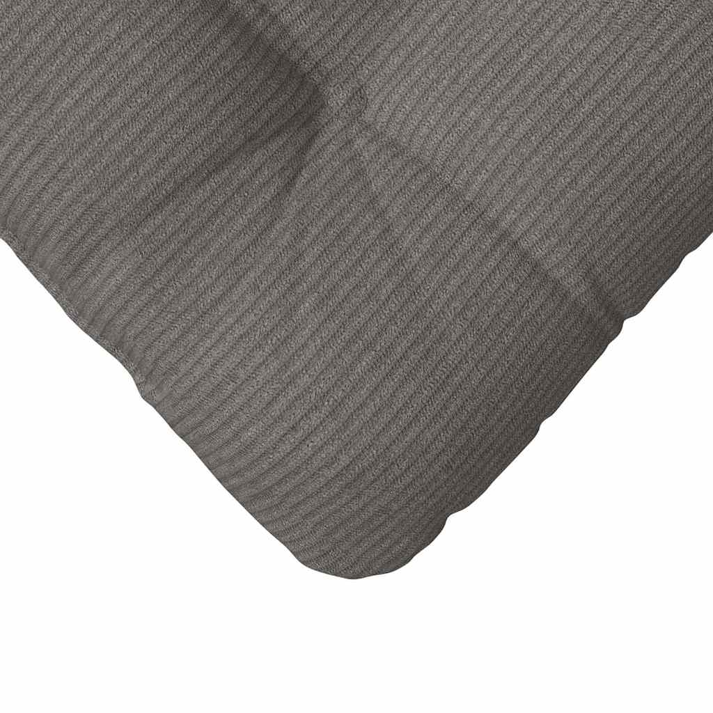 Seat cushions 4 pcs Light grey 45 x 45 cm