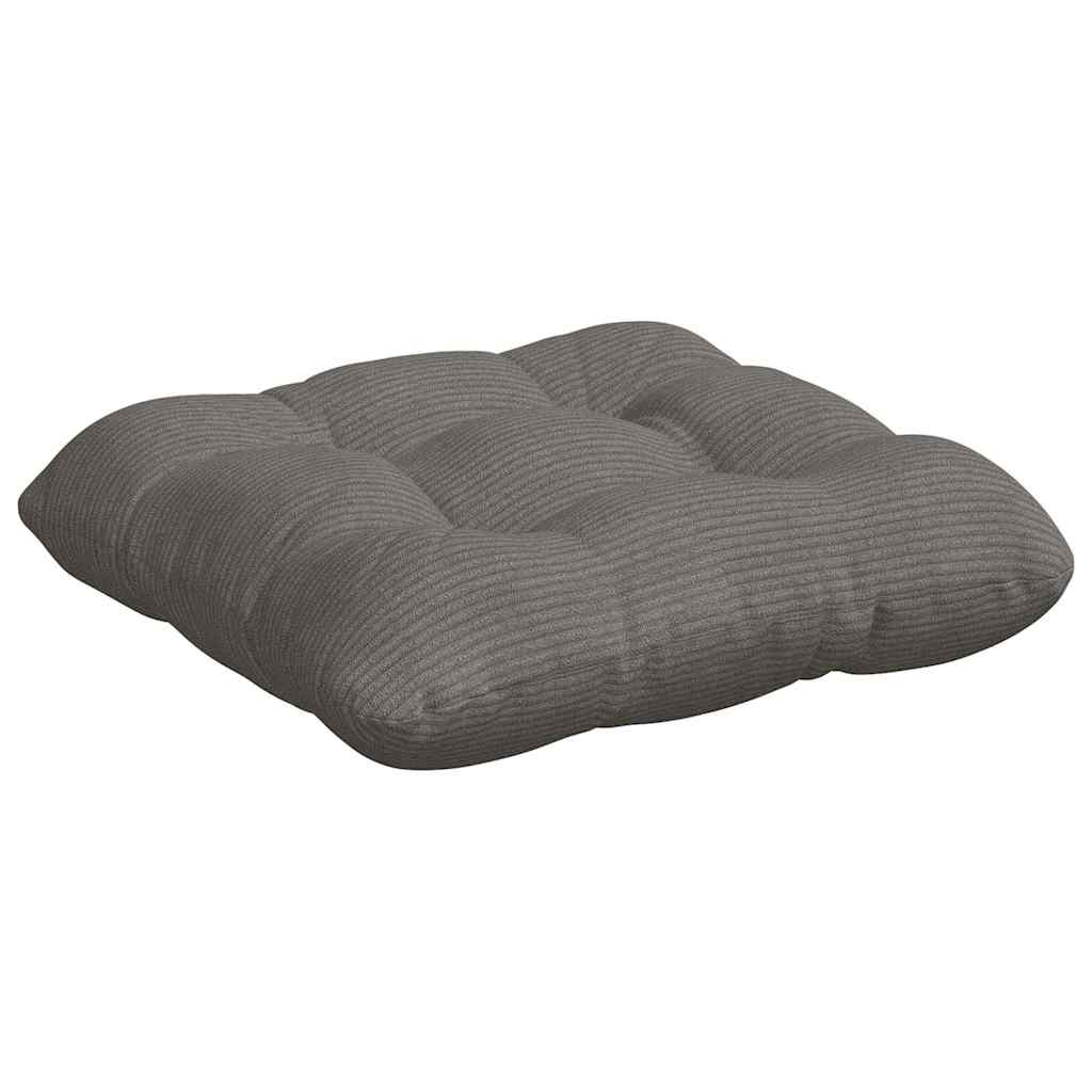 Seat cushions 4 pcs Light grey 45 x 45 cm