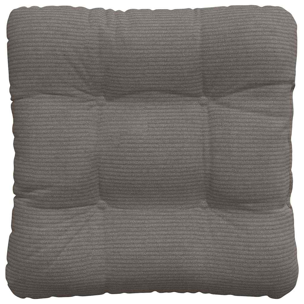 Seat cushions 4 pcs Light grey 45 x 45 cm