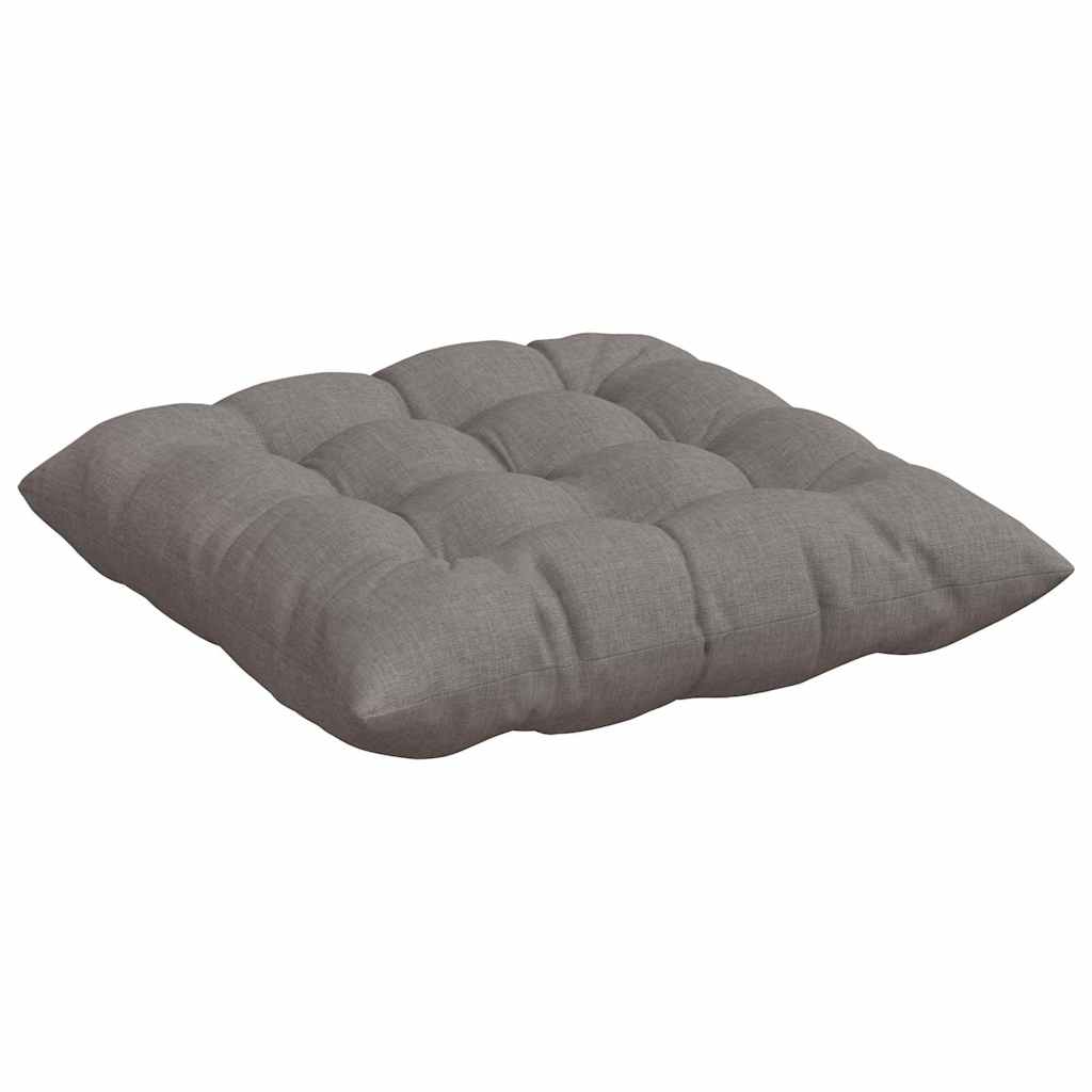 Sėdynių pagalvėlės 2 pcs Taupe 40 x 40 x 6 cm audinys