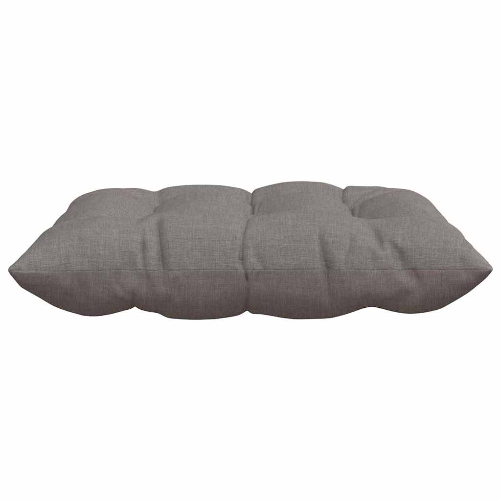 Sėdynių pagalvėlės 2 pcs Taupe 40 x 40 x 6 cm audinys