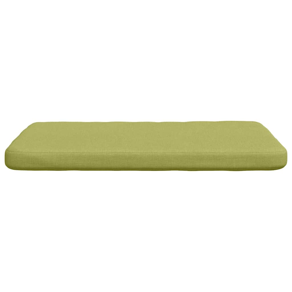 Sėdynių pagalvėlės 4 pcs Šviesiai žalia 40 x 40 x 3 cm audinys