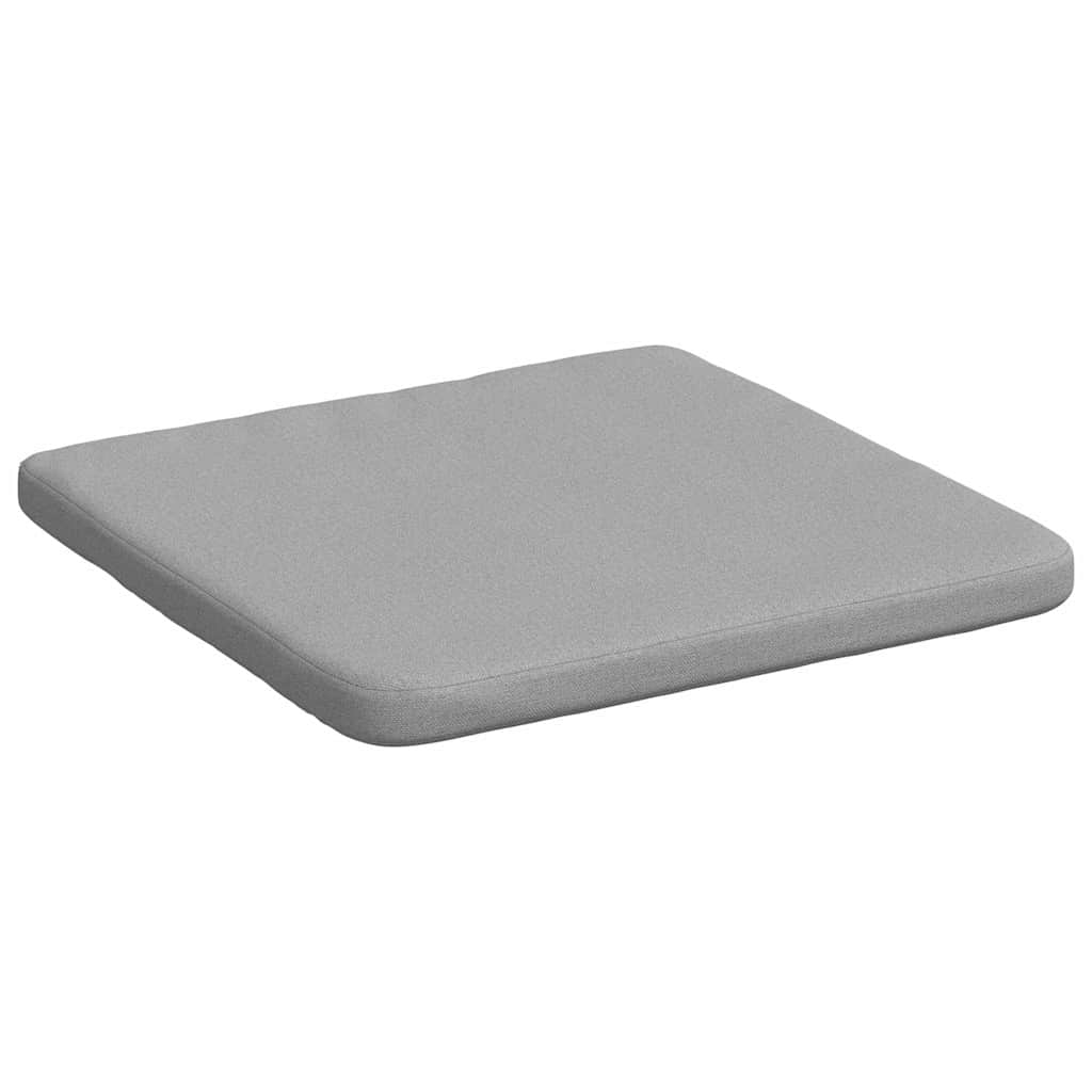 Sėdynių pagalvėlės 4 pcs Debesų pilka 40 x 40 x 3 cm audinys