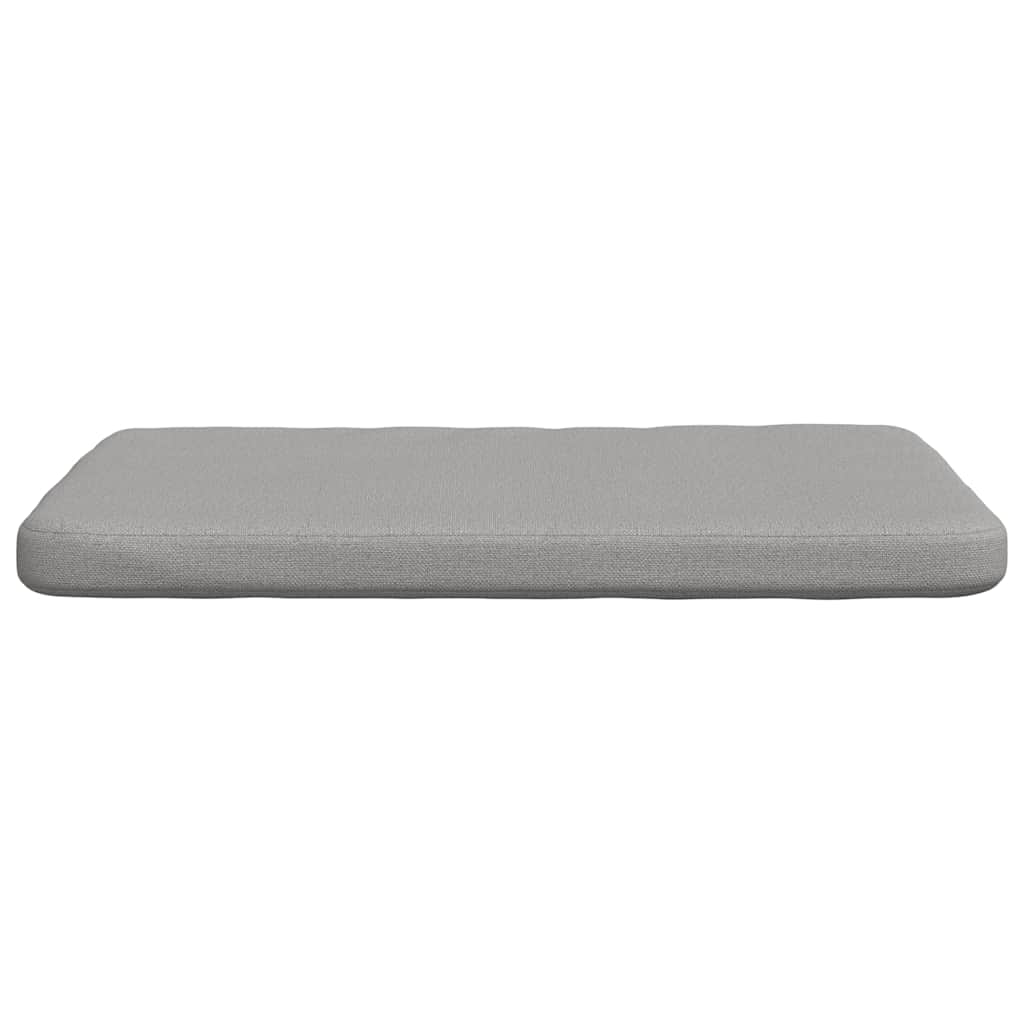 Sėdynių pagalvėlės 4 pcs Debesų pilka 40 x 40 x 3 cm audinys