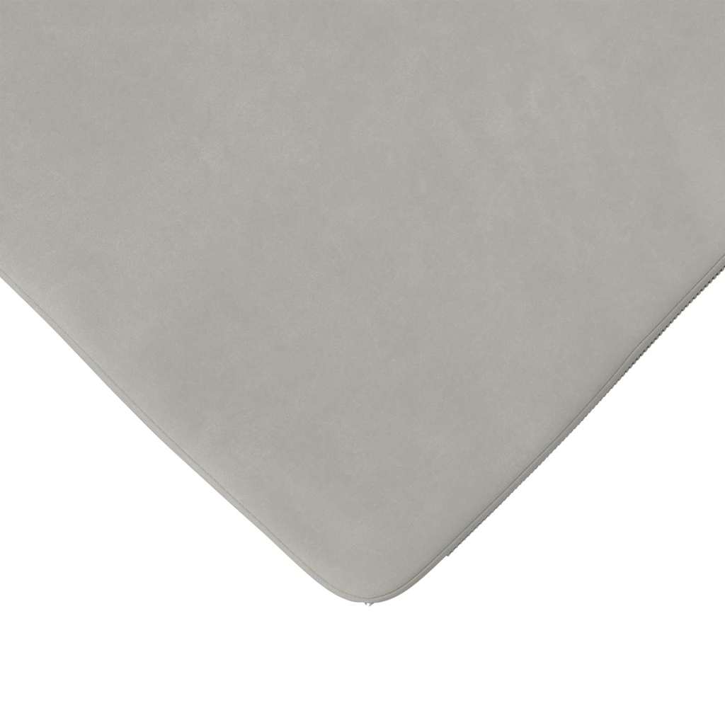 Sėdynių pagalvėlės 4 pcs Šviesiai pilka 40 x 40 x 3 cm