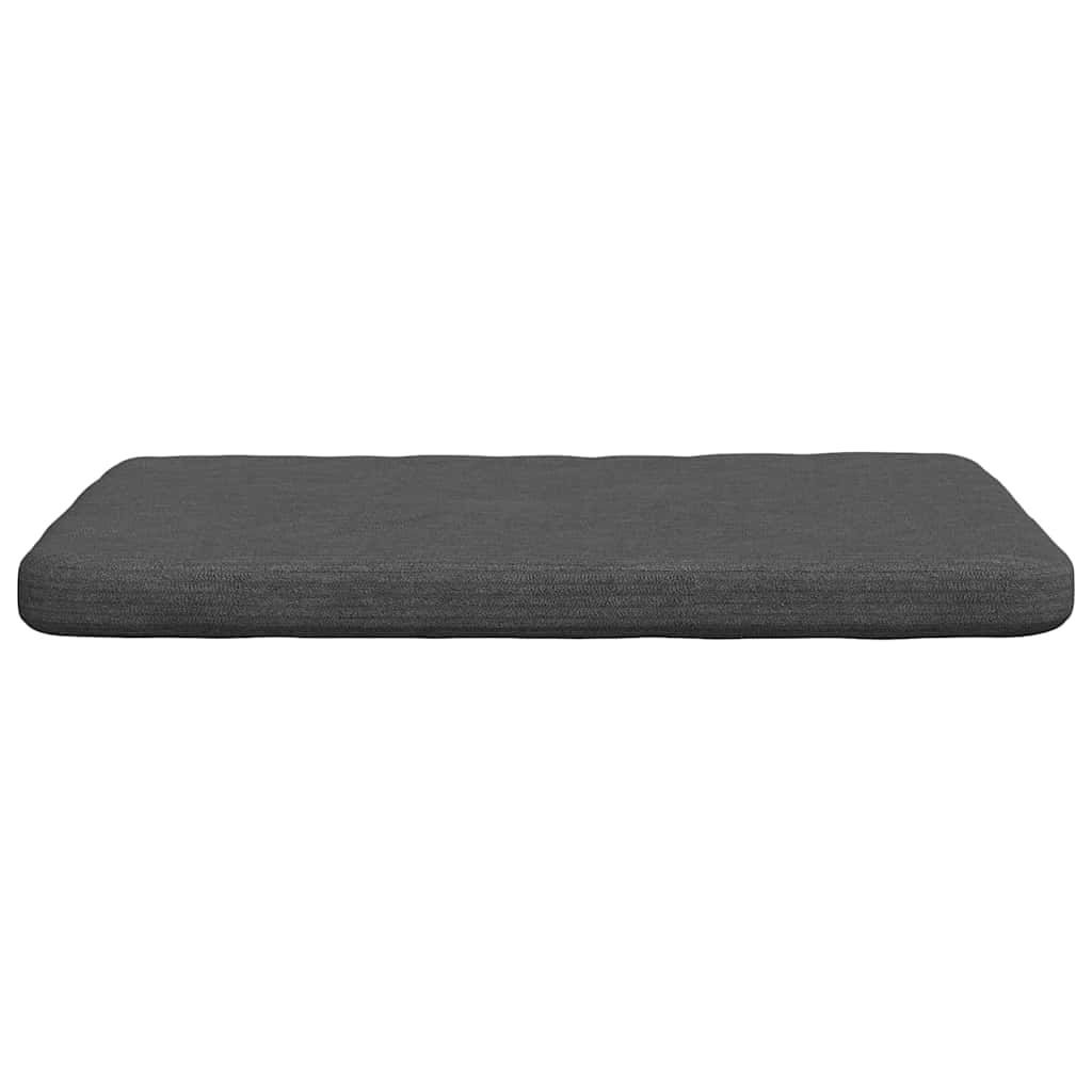 Sėdynių pagalvėlės 4 pcs Tamsiai pilka 40 x 40 x 3 cm