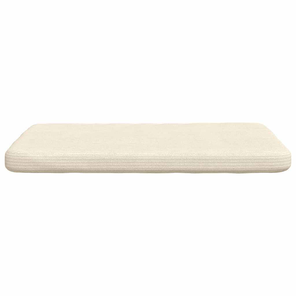 Sėdynių pagalvėlės 4 pcs Kreminė 40 x 40 x 3 cm