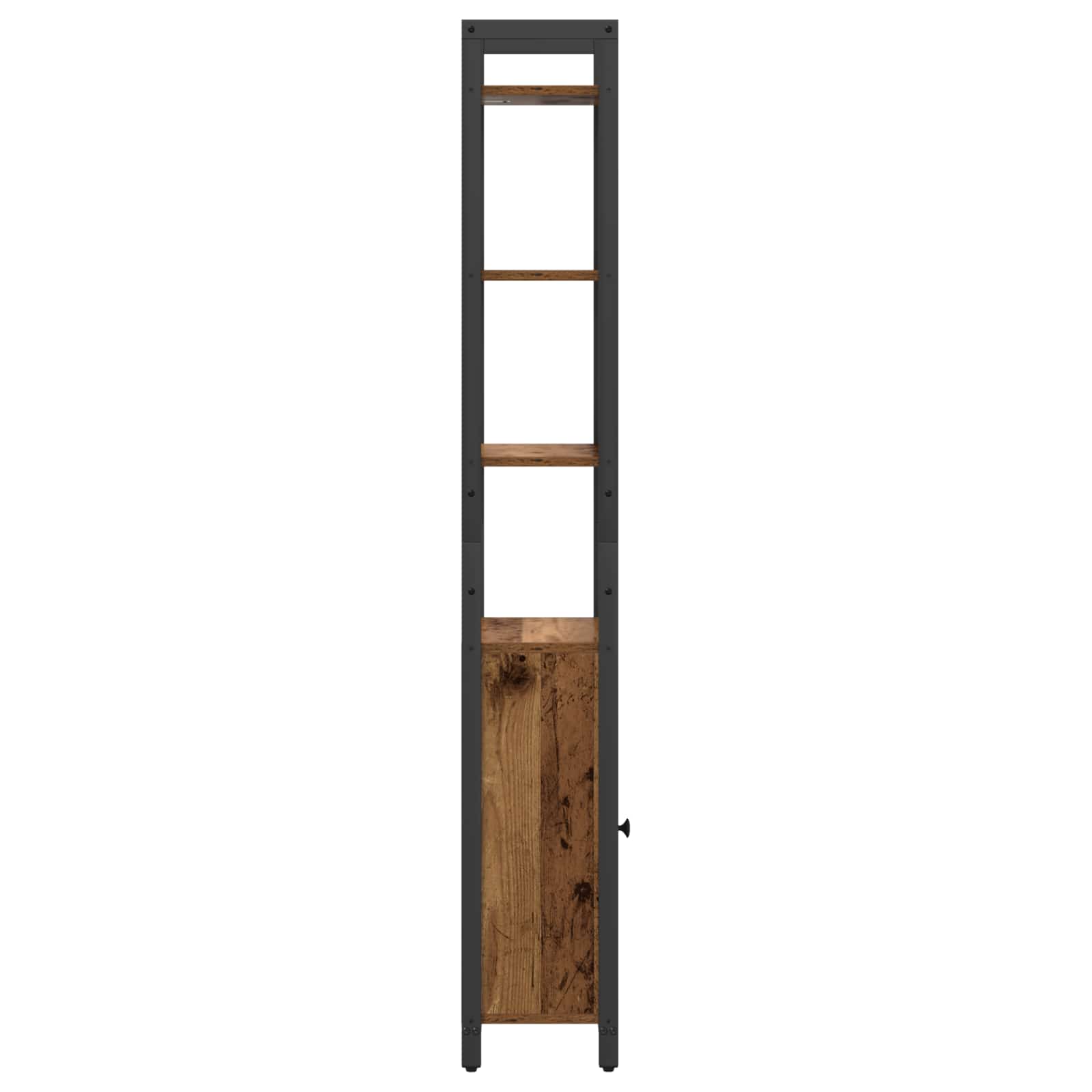 Knygų spinta Senovinis medis 40 x 24 x 161 cm Apdirbta mediena