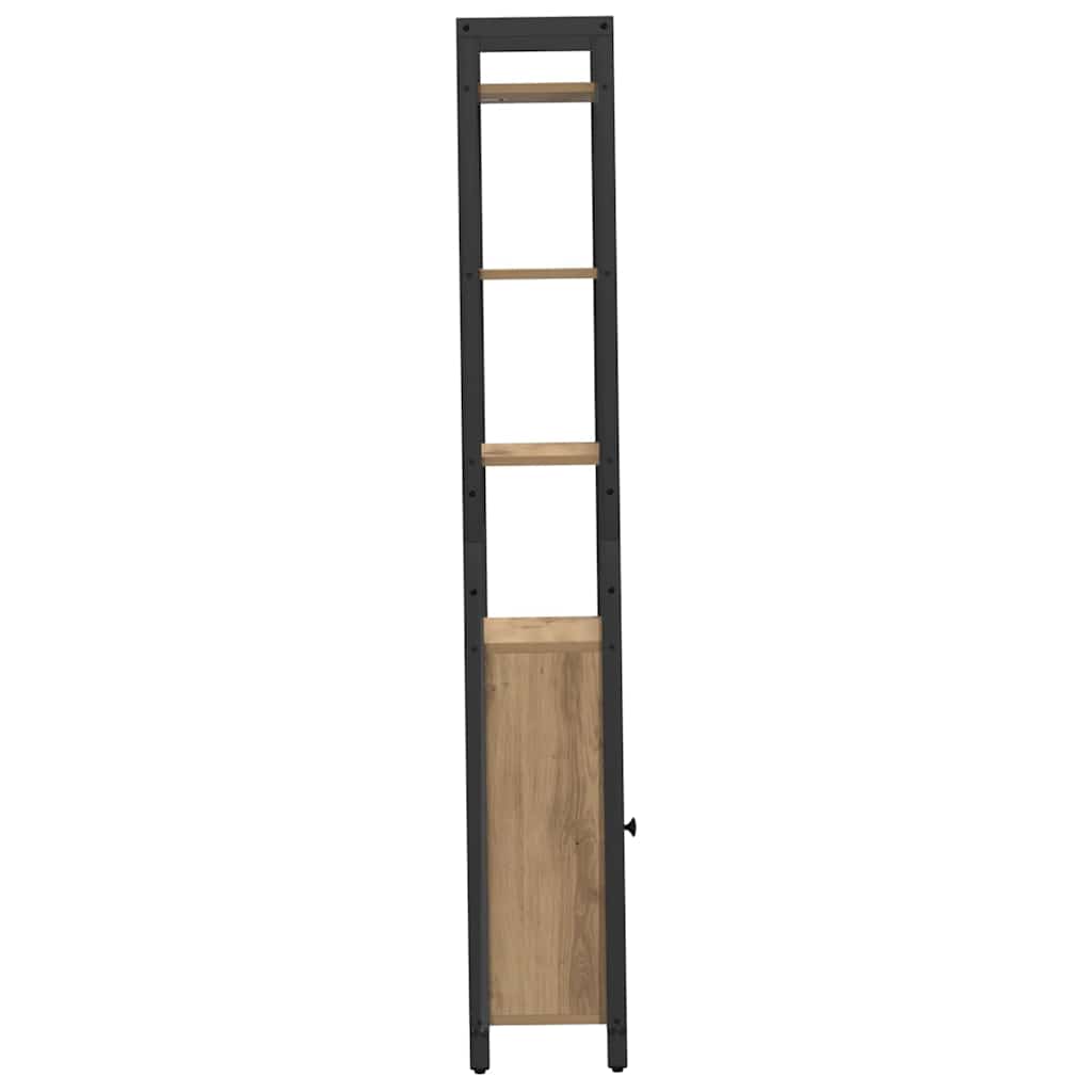 Knygų spinta Amatininkų ąžuolas 40 x 24 x 161 cm