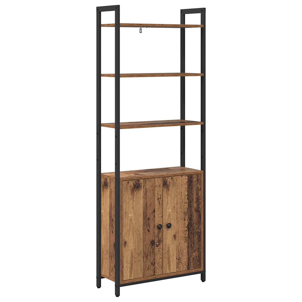 Knygų spinta Senovinis medis 60 x 24 x 161 cm Apdirbta mediena