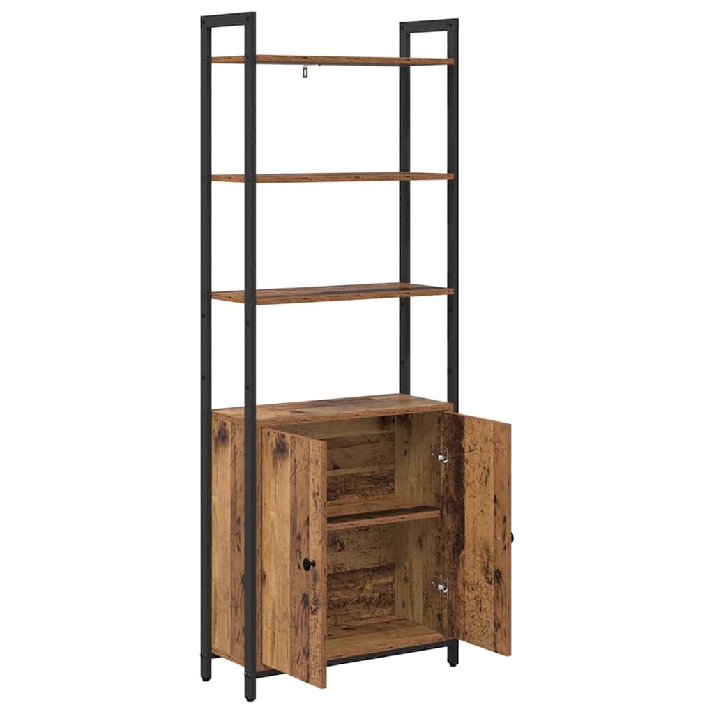 Knygų spinta Senovinis medis 60 x 24 x 161 cm Apdirbta mediena
