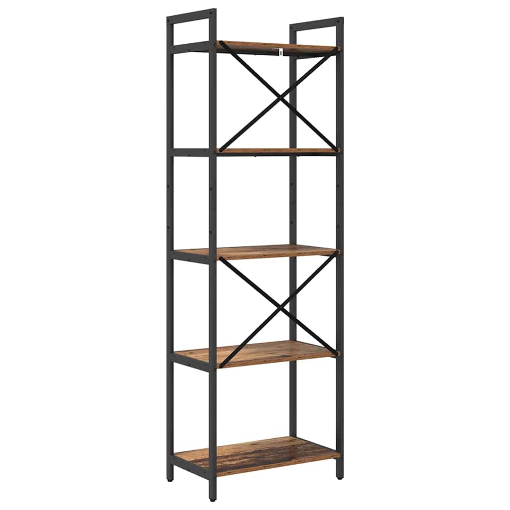 Bookshelf Ancient Wood 56 x 34 x 171 cm Engineered Wood
