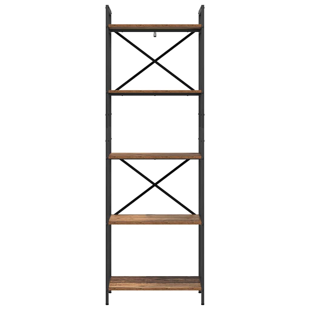 Bookshelf Ancient Wood 56 x 34 x 171 cm Engineered Wood