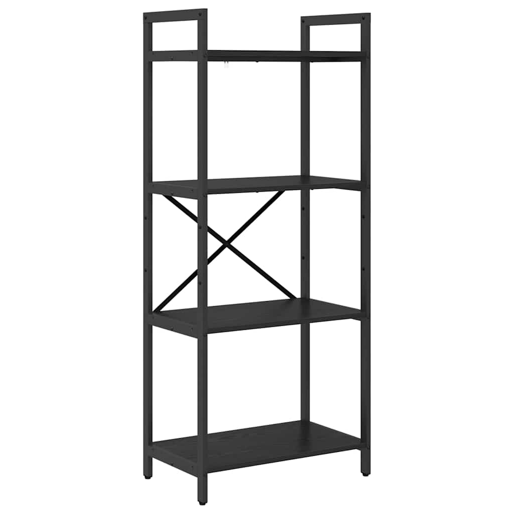 Bookshelf Black oak 56 x 34 x 133.5 cm