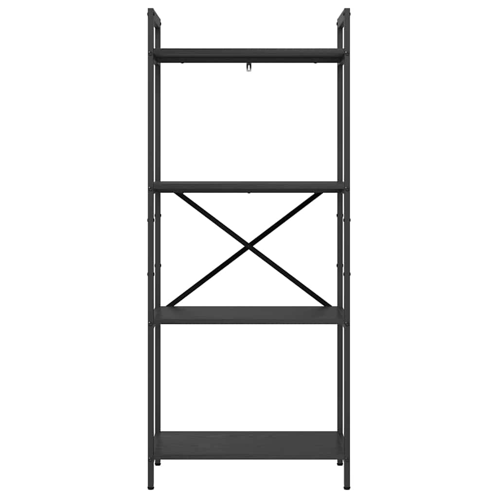 Bookshelf Black oak 56 x 34 x 133.5 cm