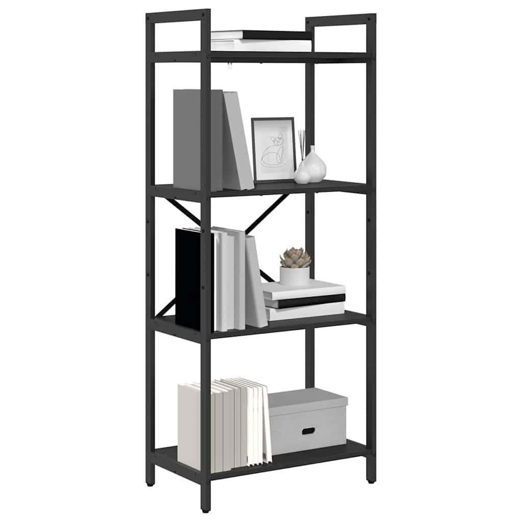 Bookshelf Black oak 56 x 34 x 133.5 cm