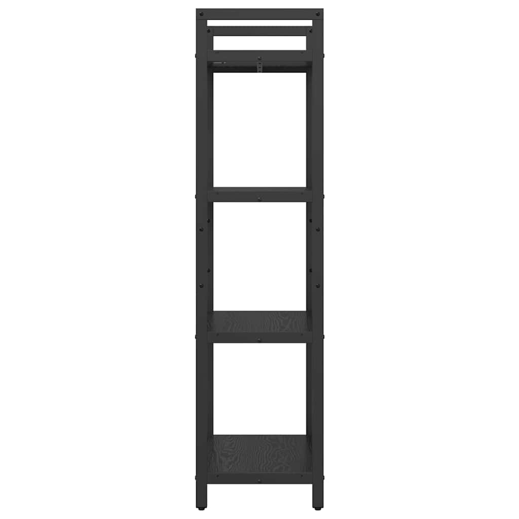 Bookshelf Black oak 56 x 34 x 133.5 cm
