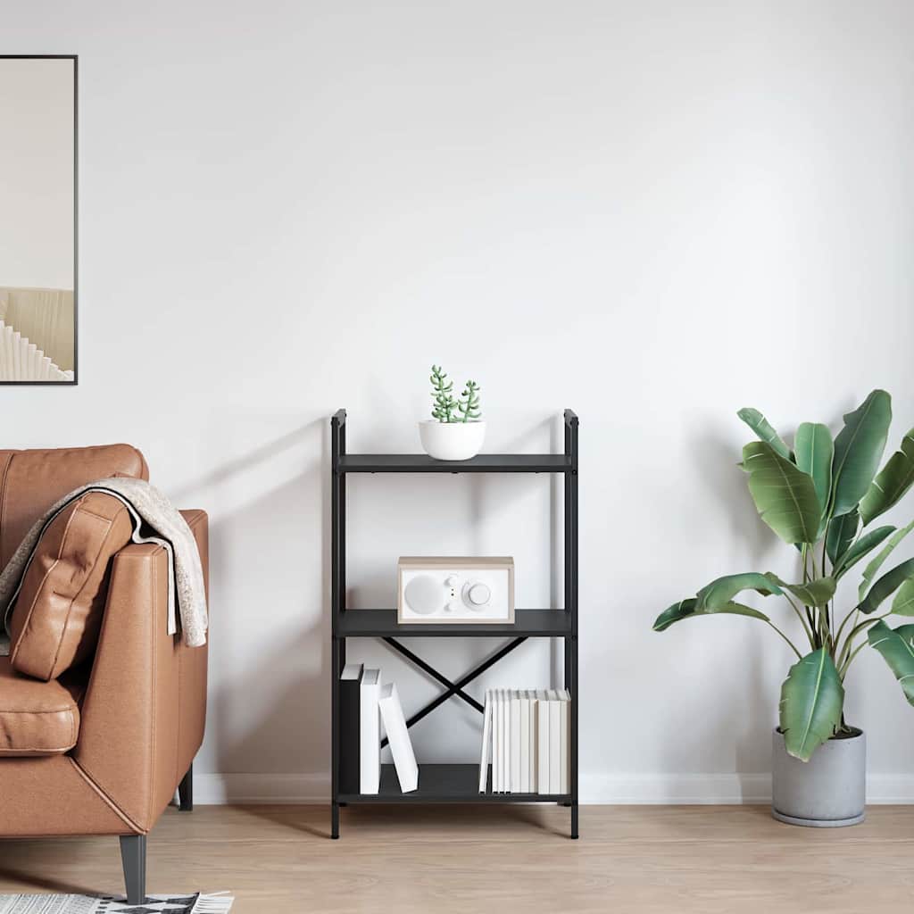 Knygų lentyna Juodas ąžuolas 56 x 34 x 96 cm Apdirbta mediena