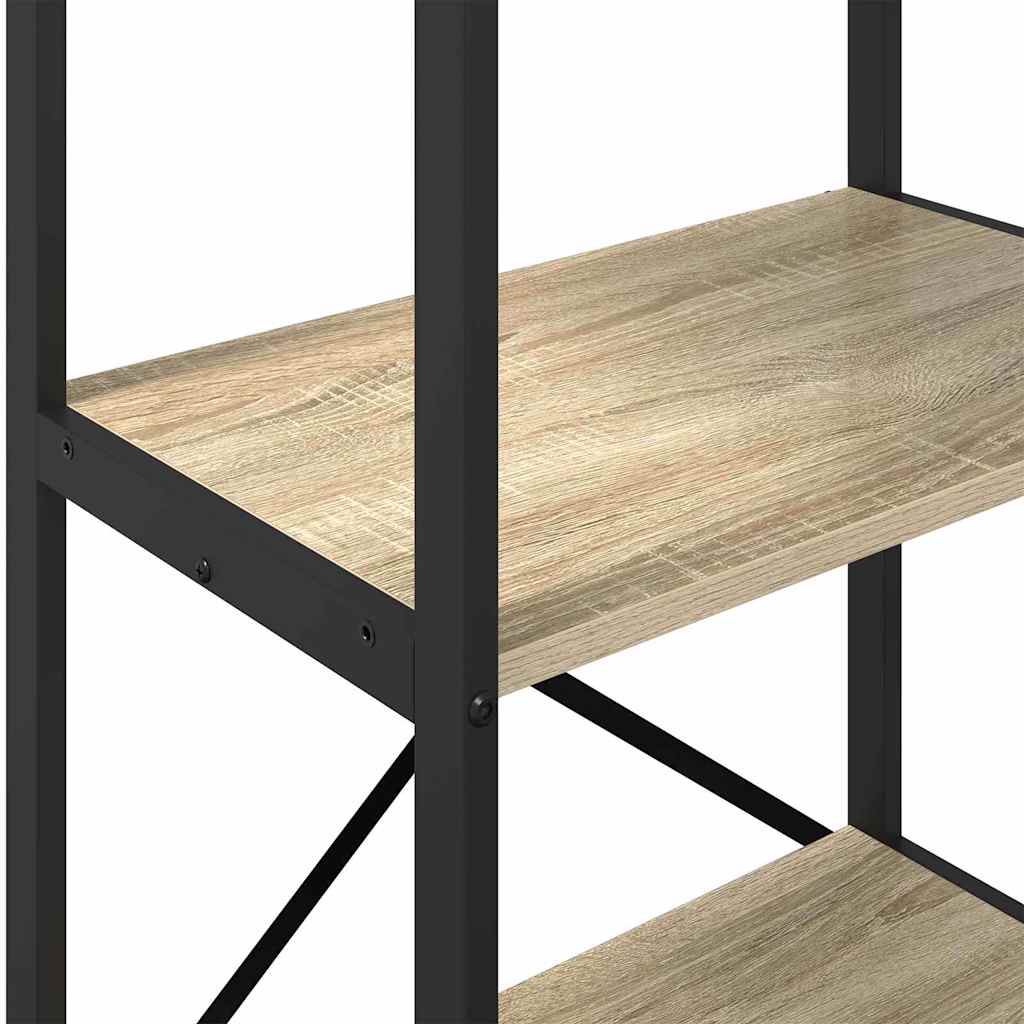 Bookcase Sonoma Oak 56 x 34 x 96 cm Engineered wood