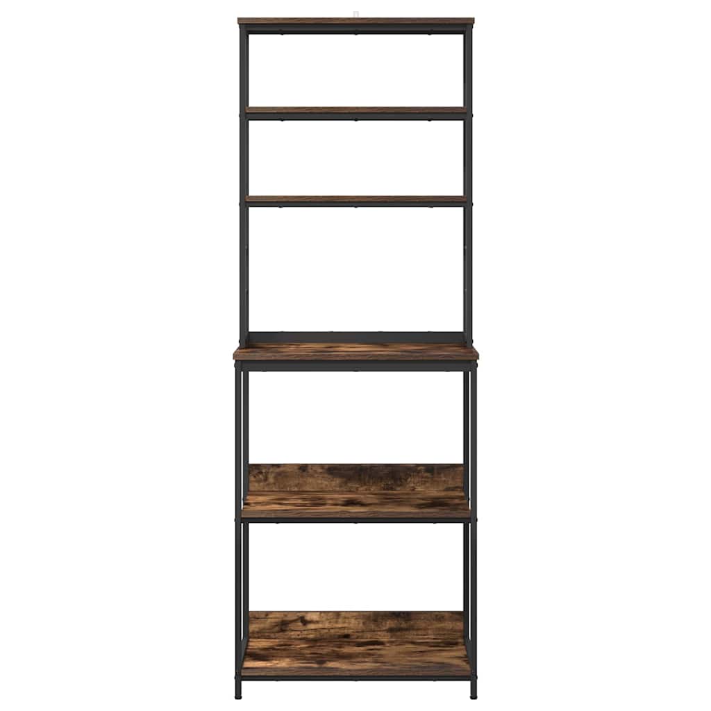 Kitchen Shelf Smoked oak 60 x 40 x 168 cm