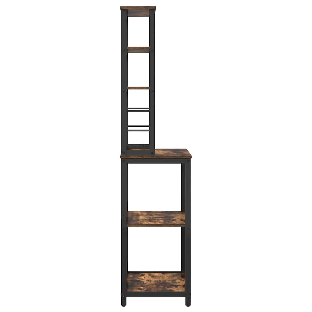 Kitchen Shelf Smoked oak 60 x 40 x 168 cm