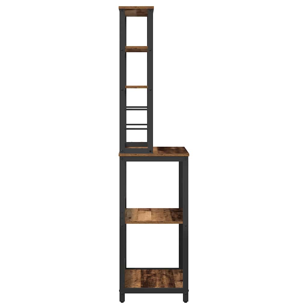 Kitchen Shelf Vintage Wood 60 x 40 x 168 cm