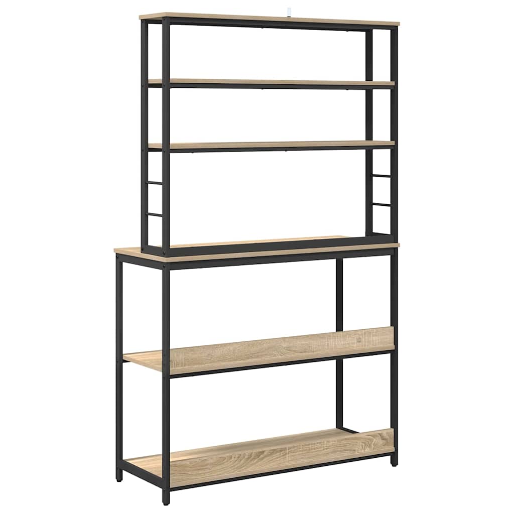Kitchen shelf Sonoma oak 100 x 40 x 168 cm