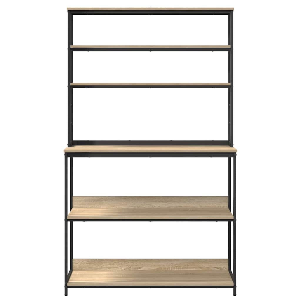 Kitchen shelf Sonoma oak 100 x 40 x 168 cm